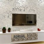 کاغذ دیواری آینه ای براق