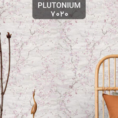 کاغذ دیواری گل یاسی