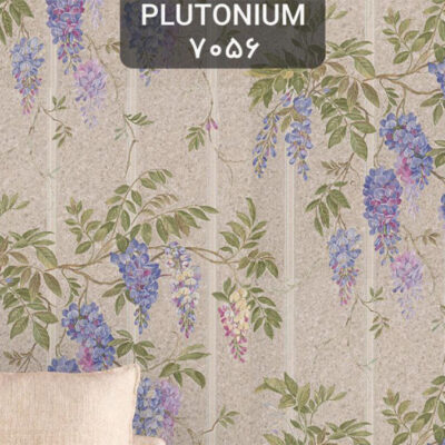 کاغذ دیواری گل بنفش