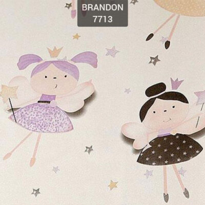 کاغذ دیواری کودک عروسک