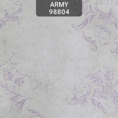 کاغذ دیواری کلاسیک گل یاسی