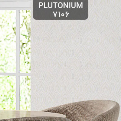 کاغذ دیواری کلاسیک نقره ای