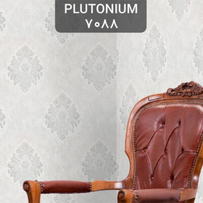 کاغذ دیواری داماسک طوسی