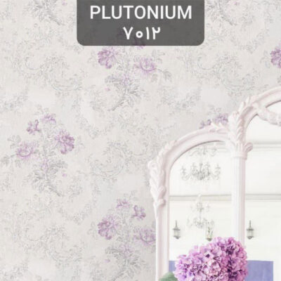 کاغذ دیواری کلاسیک گل یاسی