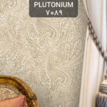 کاغذ دیواری برگ طلایی