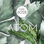 کاغذ دیواری برگ سبز