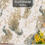 کاغذ دیواری کلاسیک طاووس