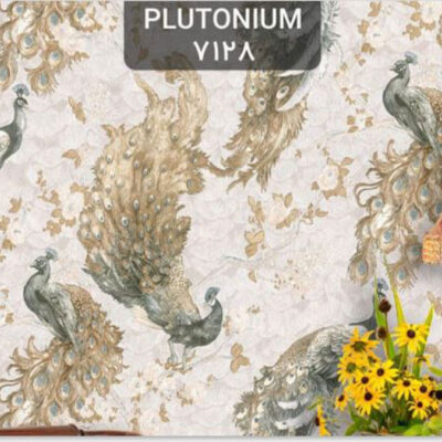 کاغذ دیواری کلاسیک طاووس