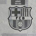 کاغذ دیواری اسپورت پرچم بارسلونا