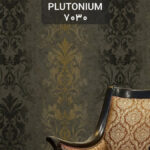 کاغذ دیواری داماسک طلایی