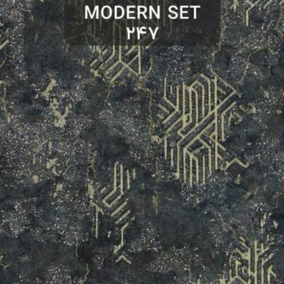 کاغذ دیواری پذیرایی اکلیلدار