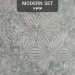 کاغذ دیواری پذیرایی گلدار