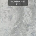 کاغذ دیواری پذیرایی طوسی