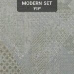 کاغذ دیواری پذیرایی هندسی