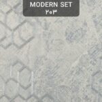 کاغذ دیواری پذیرایی طرح سنگ