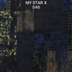 کاغذ دیواری نئوکلاسیک مشکی طلایی