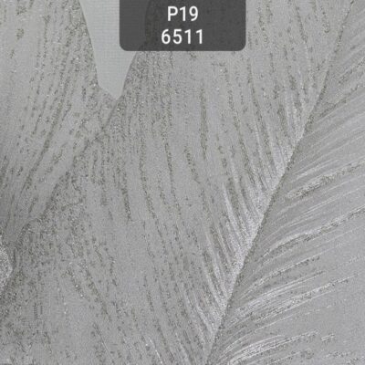 کاغذ دیواری برگ نقره ای