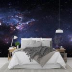 پوستر دیواری کهکشان فروشگاه قلعه کاغذ دیواری