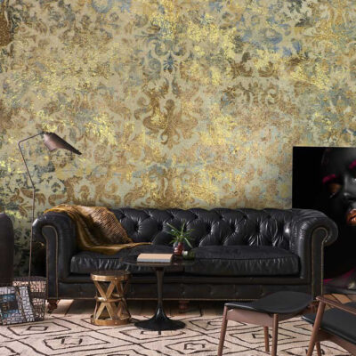 پوستر دیواری داماسک فروشگاه قلعه کاغذ دیواری