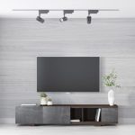 پوستر دیواری پشت تلویزیون فروشگاه قلعه کاغذ دیواری