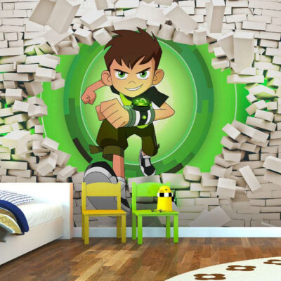 پوستر دیواری بن تن فروشگاه قلعه کاغذ دیواری