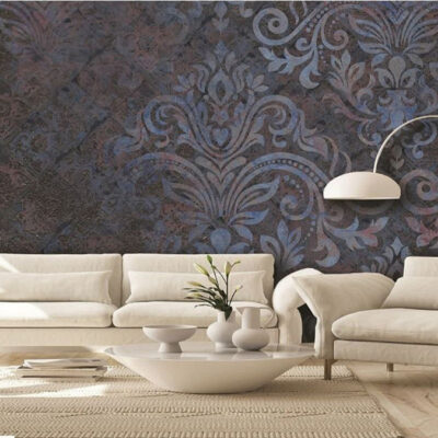 پوستر دیواری داماسک فروشگاه قلعه کاغذ دیواری