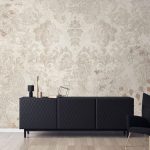 پوستر دیواری داماسک فروشگاه قلعه کاغذ دیواری