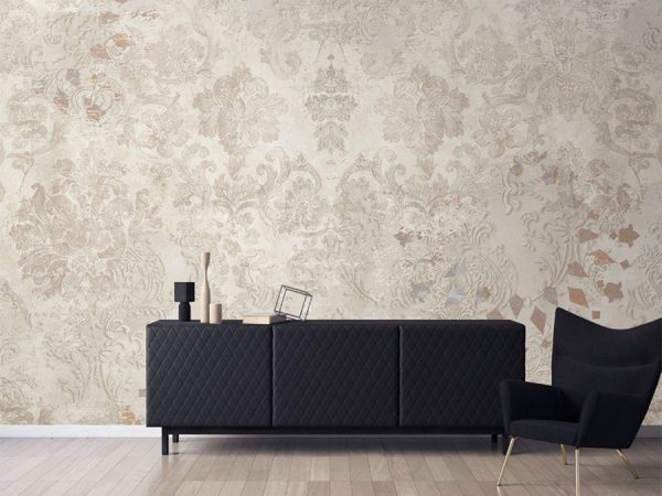 پوستر دیواری داماسک فروشگاه قلعه کاغذ دیواری