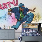 پوستر دیواری موسیقی فروشگاه قلعه کاغذ دیواری