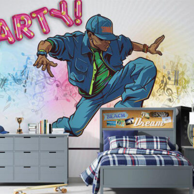 پوستر دیواری موسیقی فروشگاه قلعه کاغذ دیواری