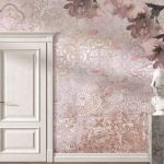 پوستر دیواری گل فروشگاه قلعه کاغذ دیواری