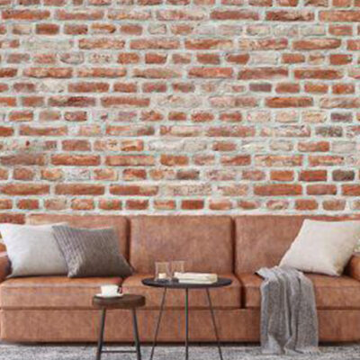 پوستر دیواری طرح آجر فروشگاه قلعه کاغذ دیواری