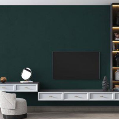 پوستر دیواری پشت تلویزیون فروشگاه قلعه کاغذ دیواری