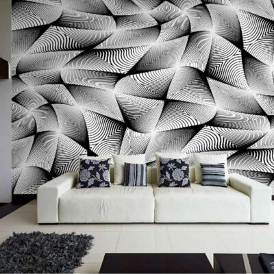 پوستر دیواری سه بعدی فروشگاه قلعه کاغذ دیواری