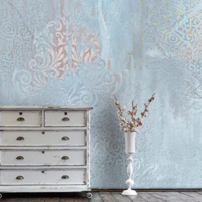 پوستر دیواری داماسک فروشگاه قلعه کاغذ دیواری