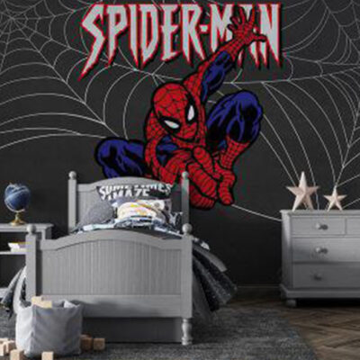 پوستر دیواری اسپایدرمن فروشگاه قلعه کاغذ دیواری