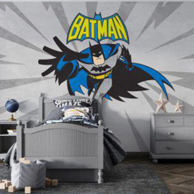 پوستر دیواری بتمن فروشگاه قلعه کاغذ دیواری