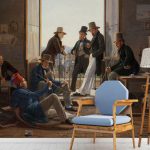 پوستر دیواری رنسانس فروشگاه قلعه کاغذ دیواری