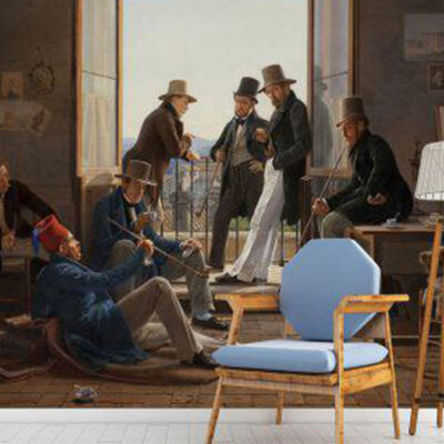 پوستر دیواری رنسانس فروشگاه قلعه کاغذ دیواری