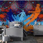 پوستر دیواری فوتبالی فروشگاه قلعه کاغذ دیواری