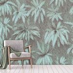 پوستر دیواری برگ فروشگاه قلعه کاغذ دیواری