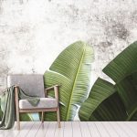 پوستر دیواری برگ فروشگاه قلعه کاغذ دیواری