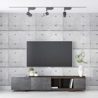 پوستر دیواری پشت تلویزیون فروشگاه قلعه کاغذ دیواری