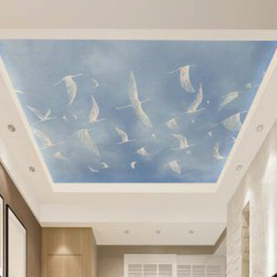 پوستر دیواری سقفی فروشگاه قلعه کاغذ دیواری