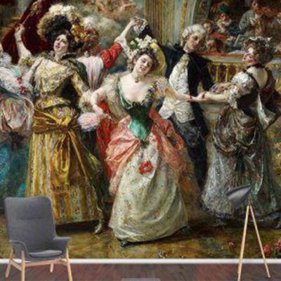 پوستر دیواری رنسانس فروشگاه قلعه کاغذ دیواری