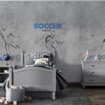 پوستر دیواری فوتبالی فروشگاه قلعه کاغذ دیواری