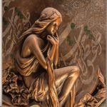 پوستر دیواری مجسمه فروشگاه قلعه کاغذ دیواری