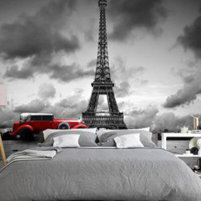 پوستر دیواری برج ایفل فروشگاه قلعه کاغذ دیواری