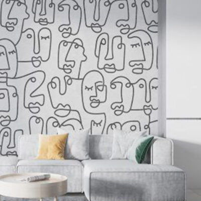 پوستر دیواری چهره فروشگاه قلعه کاغذ دیواری