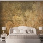 پوستر دیواری داماسک فروشگاه قلعه کاغذ دیواری